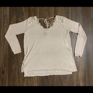 My Michelle Laced Longsleeve